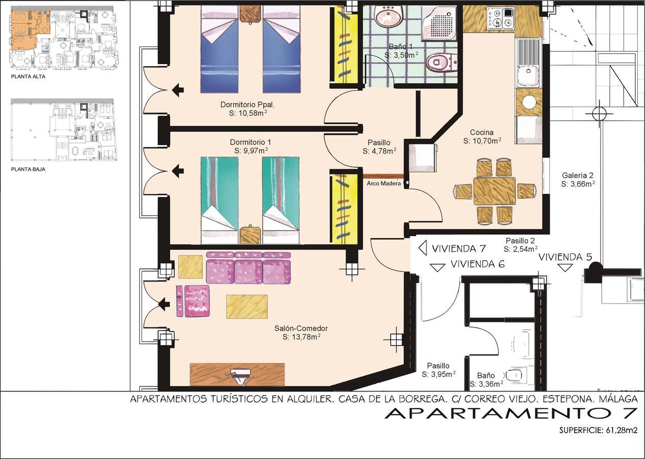 אסטפונה Apartamentos Turisticos Casa De La Borrega מראה חיצוני תמונה